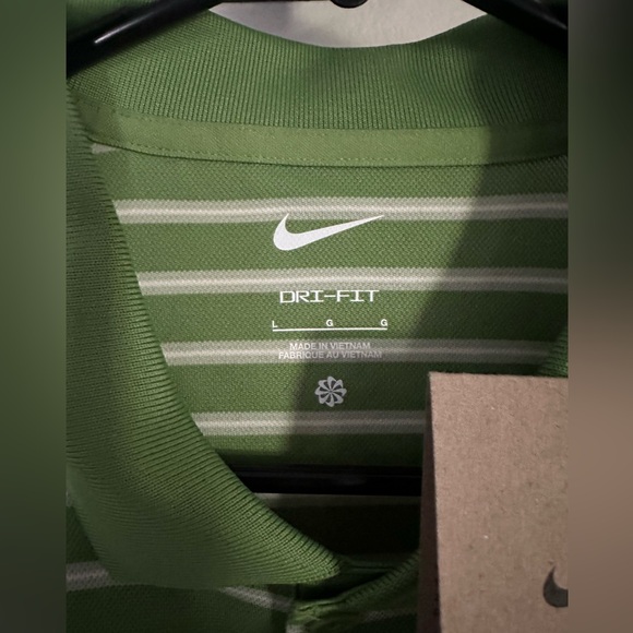 NWT - Nike Dri-Fit Victory Stripe Golf Polo - Picture 2 of 11